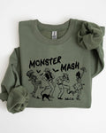 Monster Mash, Skeleton,  Spooky, Halloween Sweatshirt