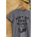 Aint My First Rodeo Western Vintage Graphic Plus Tee