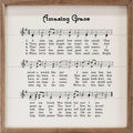 Amazing Grace Sheet Music White