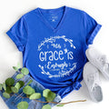 His Grace Is Enough Biblical V-Neck