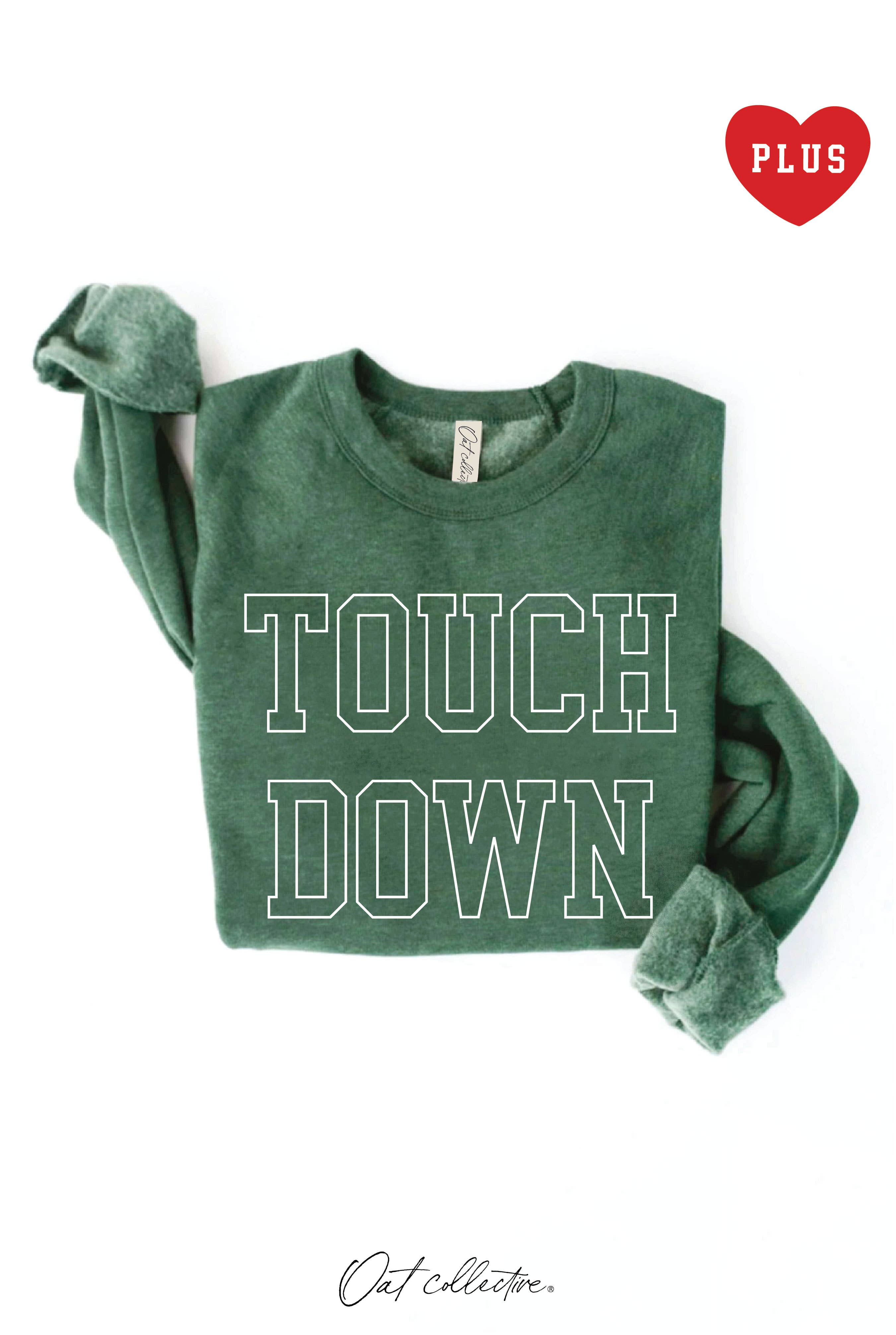 Touchdown  Plus Graphic Sweatshirt