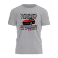 Vandalizing A Tesla Tee - 3692