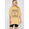 Kindness Is Magic  Vintage Graphic Oversized Tee