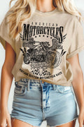 American Motorcycle Mineral Graphic Tshirts
