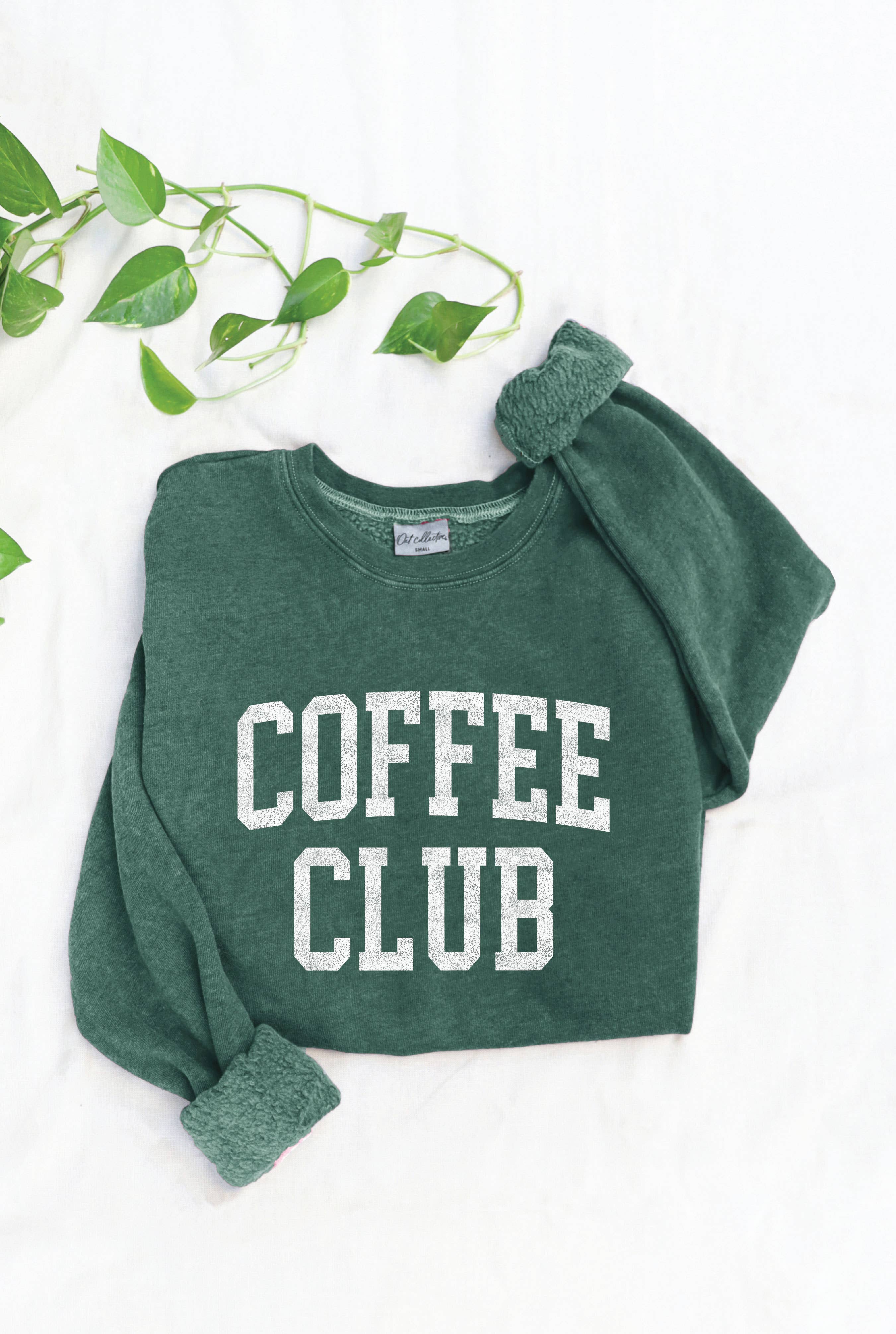 Coffee Club Mineral Graphic Sweatshirt