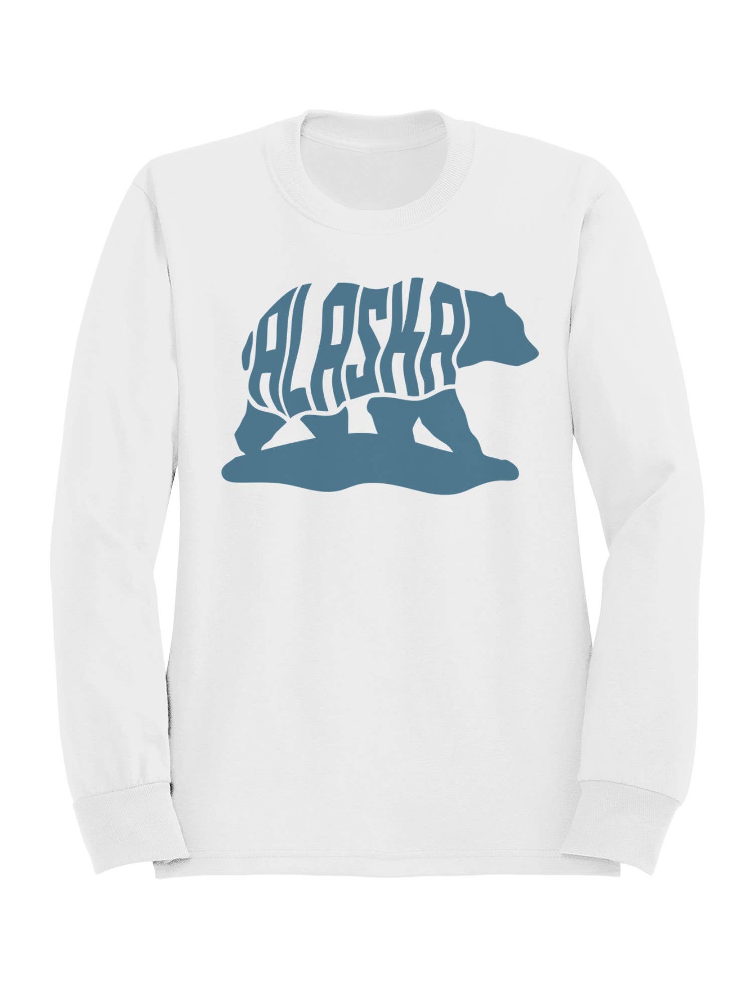 Alaska Bear Silhouette  Women's Sweatshirt