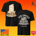 1776 United Melted Majesty 42088 Musket Balls July 9 1776 T-shirt