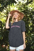 Mama Bunny Oversized Graphic Top