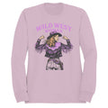 Wild West Cowgirl  Women's Sweatshirt Light Pink