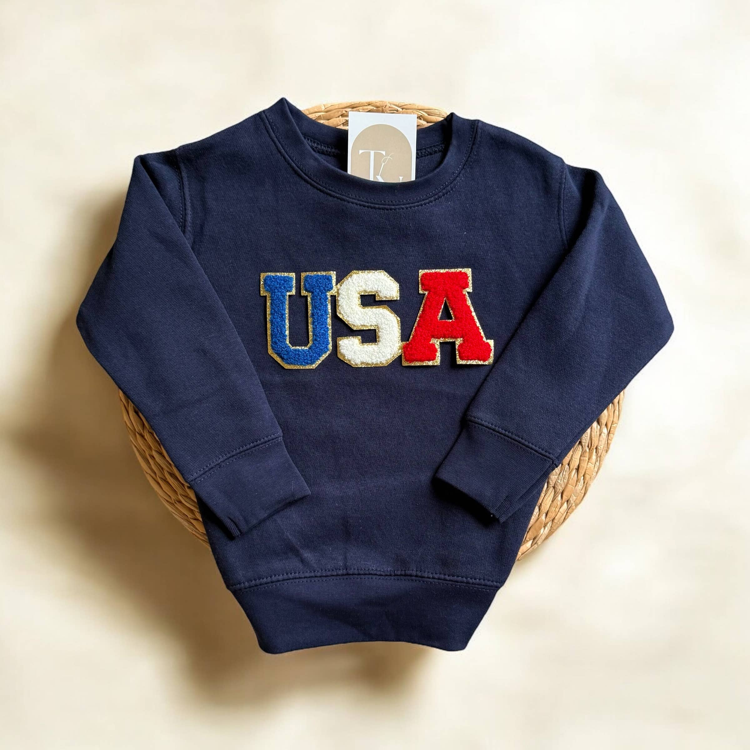Toddler USA Sweatshirt, 4th of July Kids Clothing