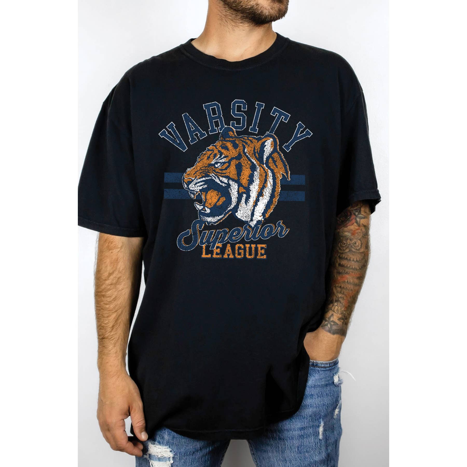 Unisex  Oversized - Varsity League
