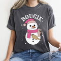 Bougie Snowman, Christmas, Boojee Comfort Colors T-Shirt