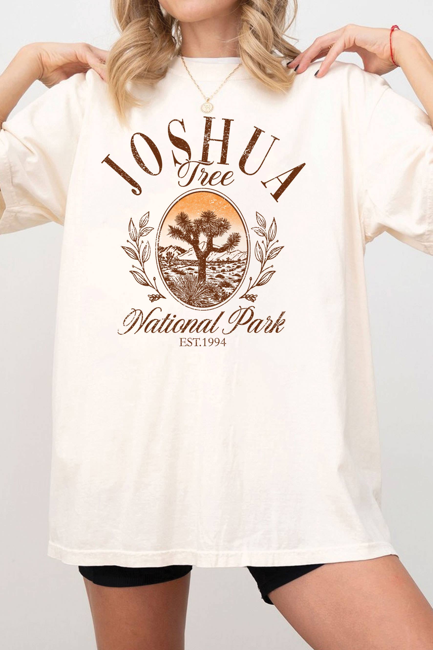 Joshua Tree National Park Oversize Graphic Tshirts