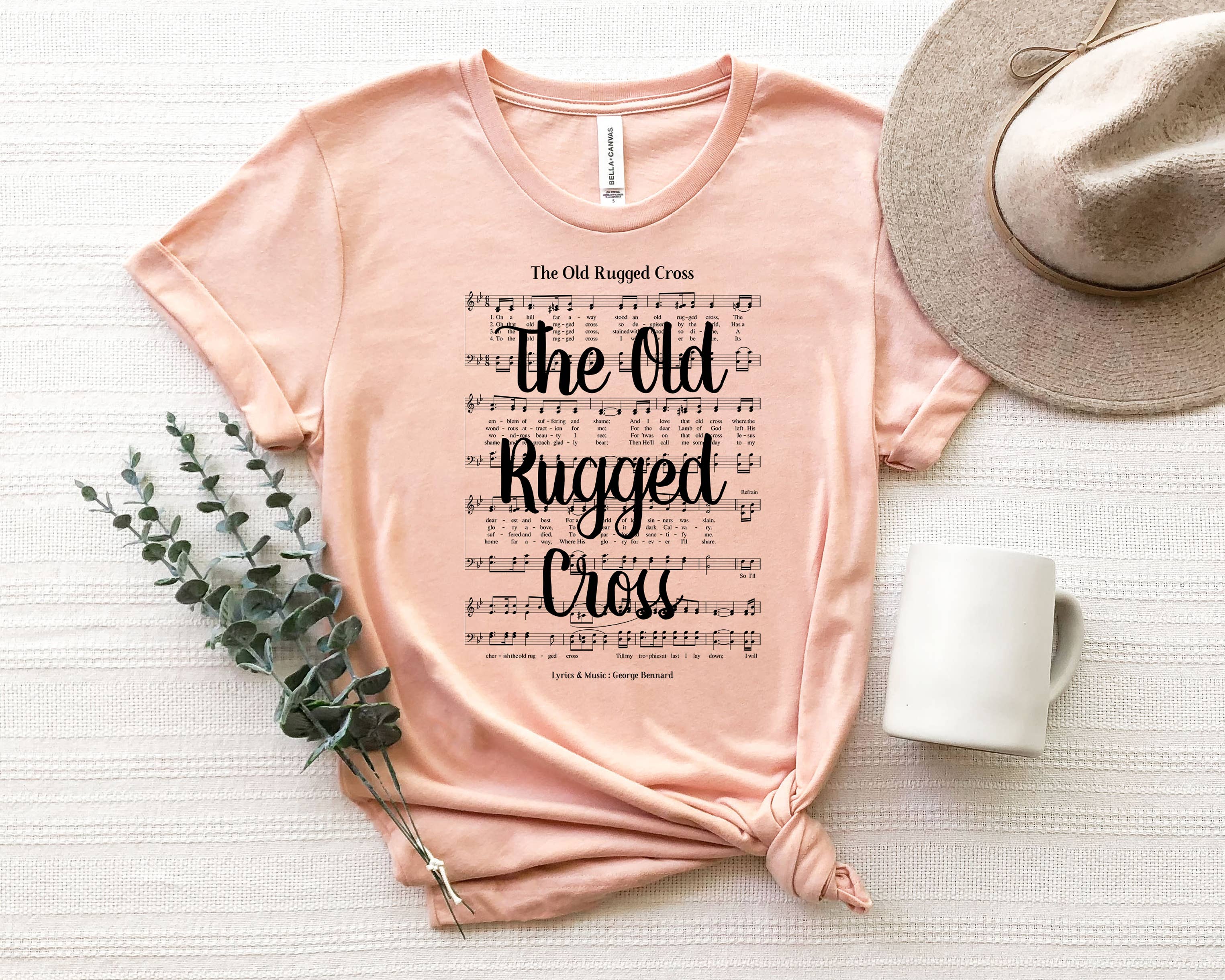 The Old Rugged Cross Hymn T-Shirt