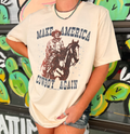 Make America Cowboy Again Rodeo Graphic Tee
