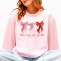 You Are Loved, Bible, Christian Valentine's Day Sweatshirt
