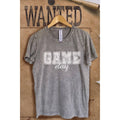 Game Day  Mineral Wash Vintage  Graphic  Tee