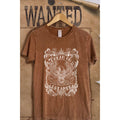 Dream On Dreamer Mineral Wash Vintage  Graphic  Tee