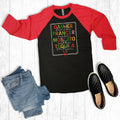 Dasher Dancer Prancer Wine Raglan