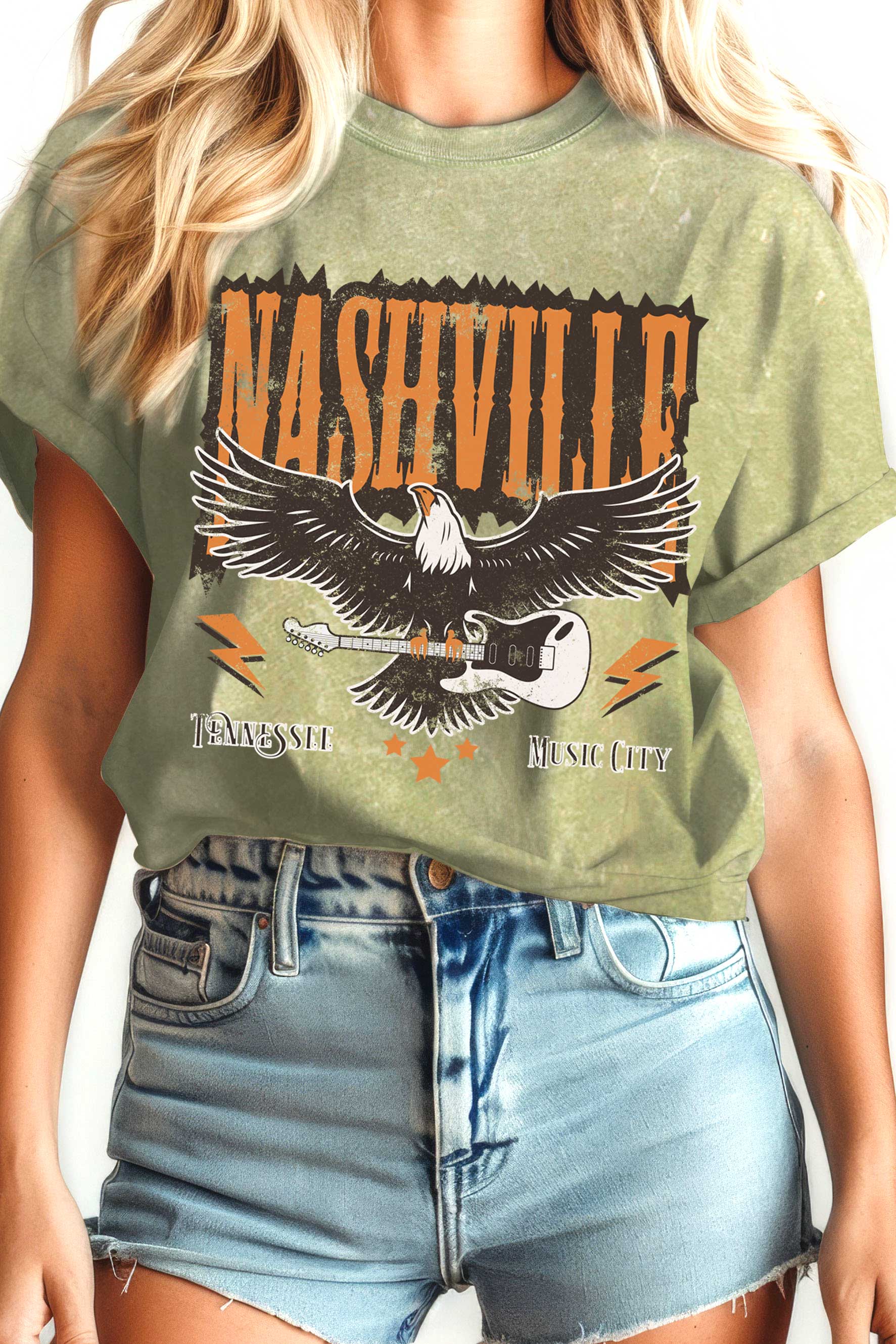 Nashville Tennessee Music City Mineral Graphic Tshirts