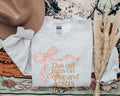 This Girl Runs On Coffee and Jesus Bow Christian Sweatshirt