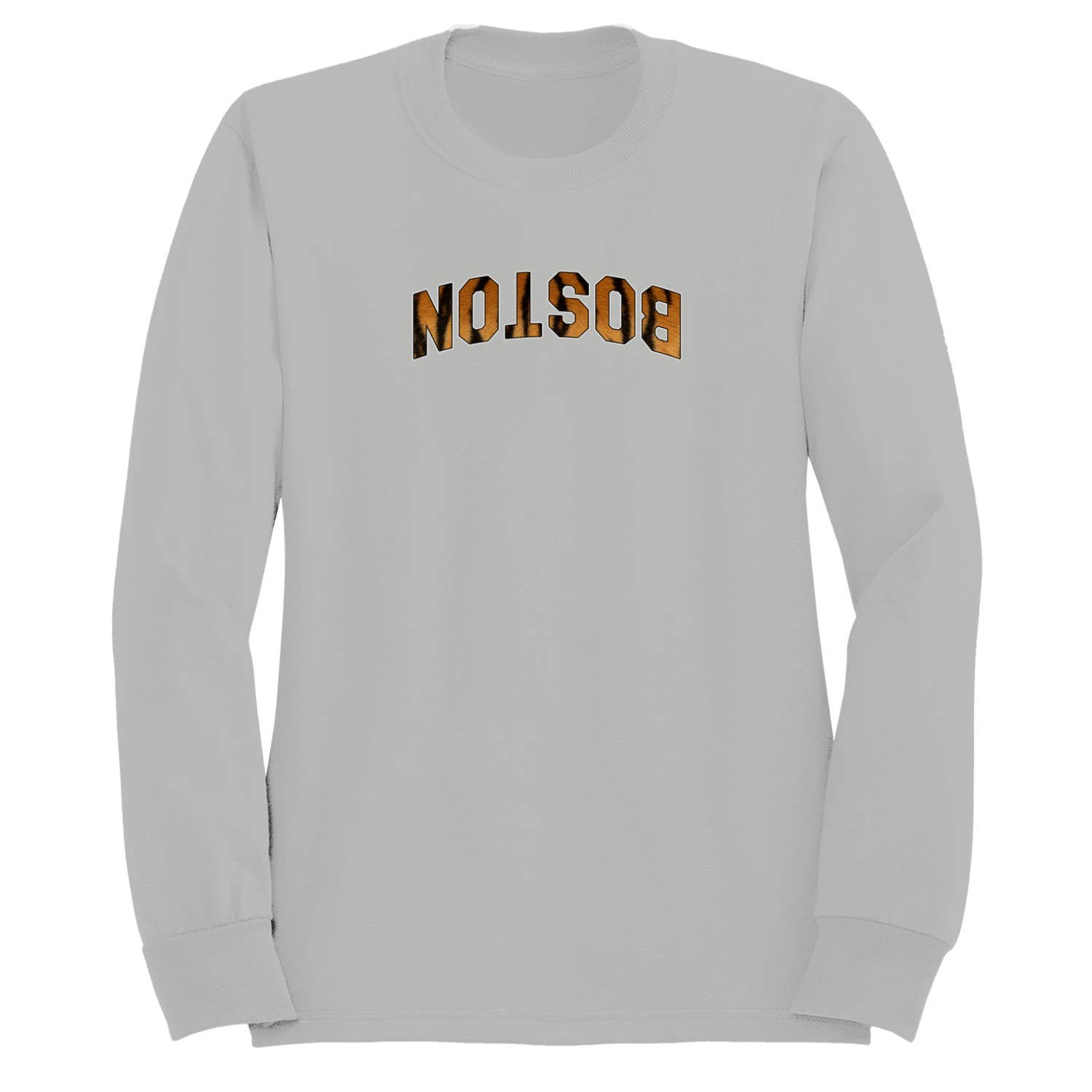 Boston Tiger Print Effect Men's Sweatshirt