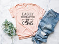 Easily Distracted By Cows T-Shirt