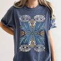 Boho Folk Art Vintage Mystical Floral T-Shirt
