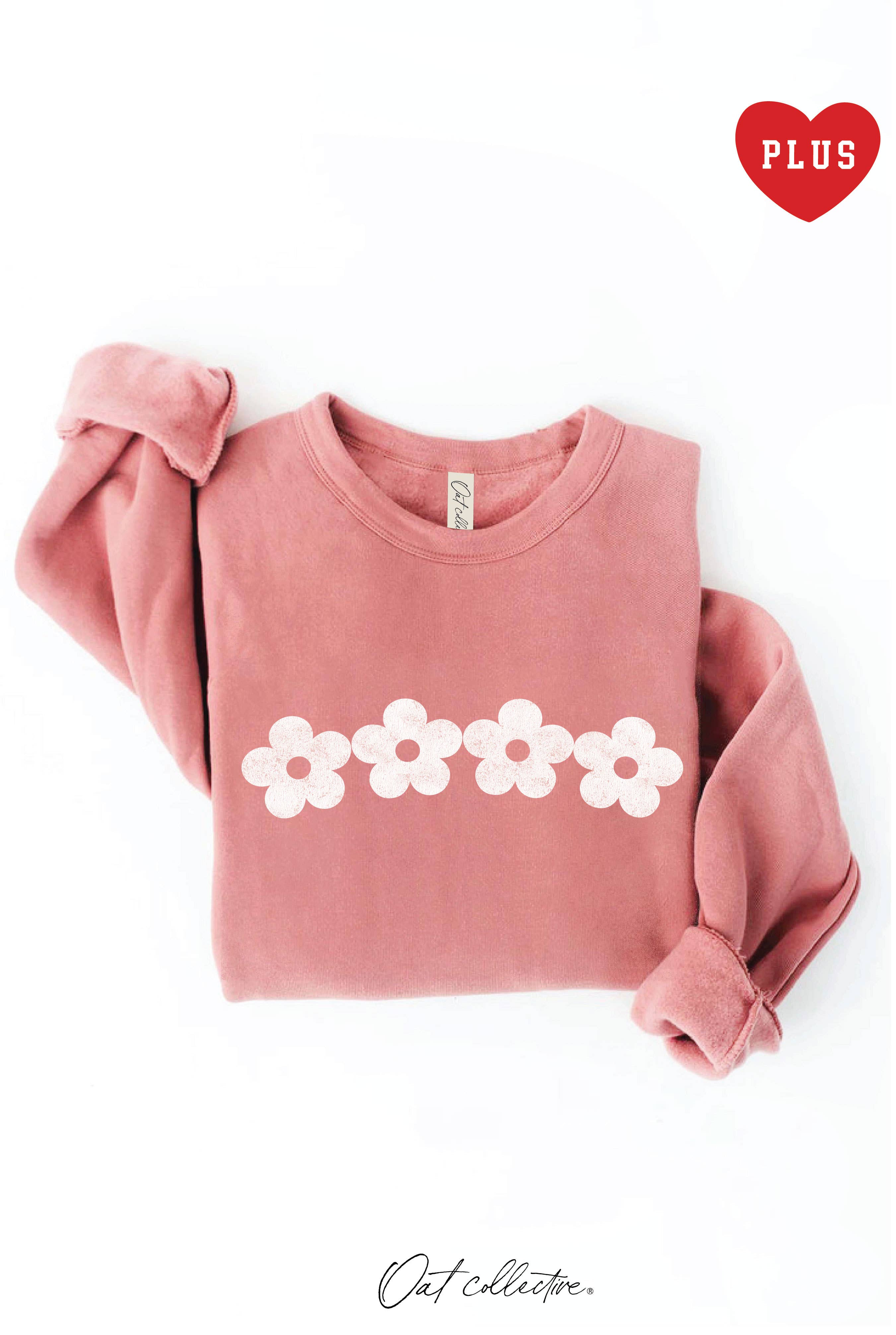 Daisy Row Plus Graphic Sweatshirt