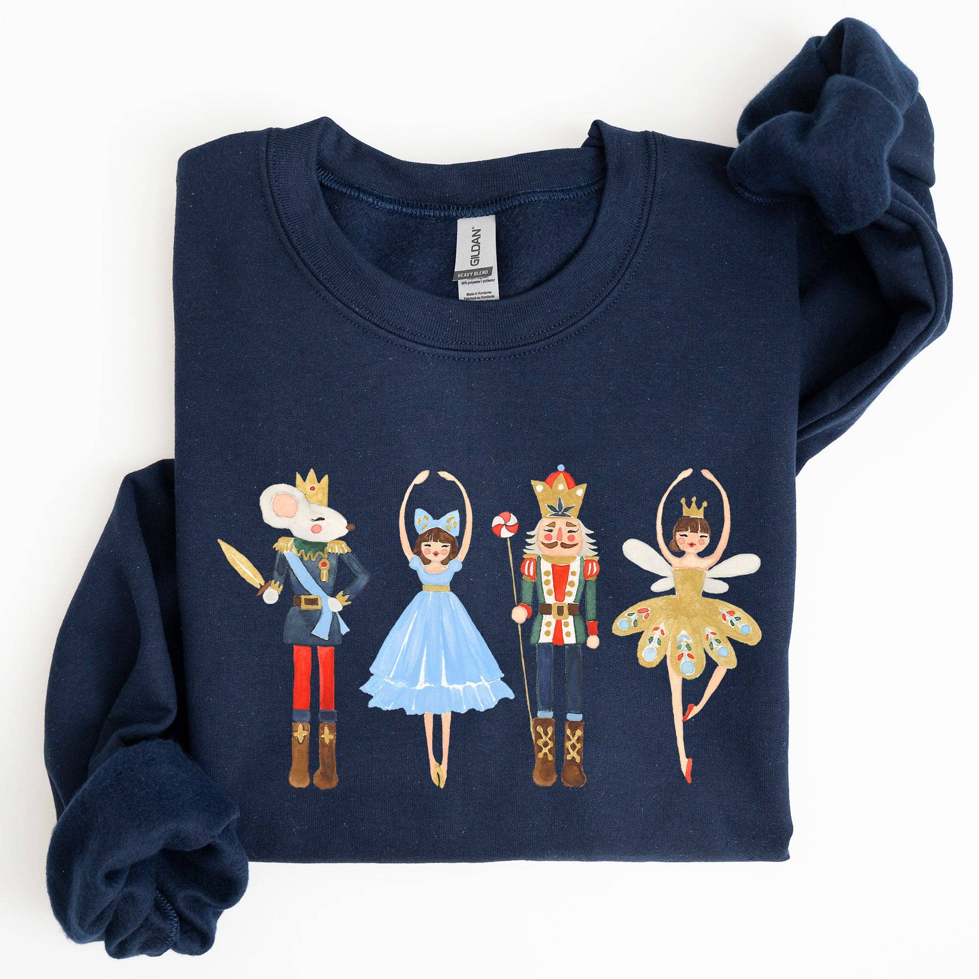 Nutcracker, Christmas, Sugar Plum Fairy, Ballet Sweatshirt