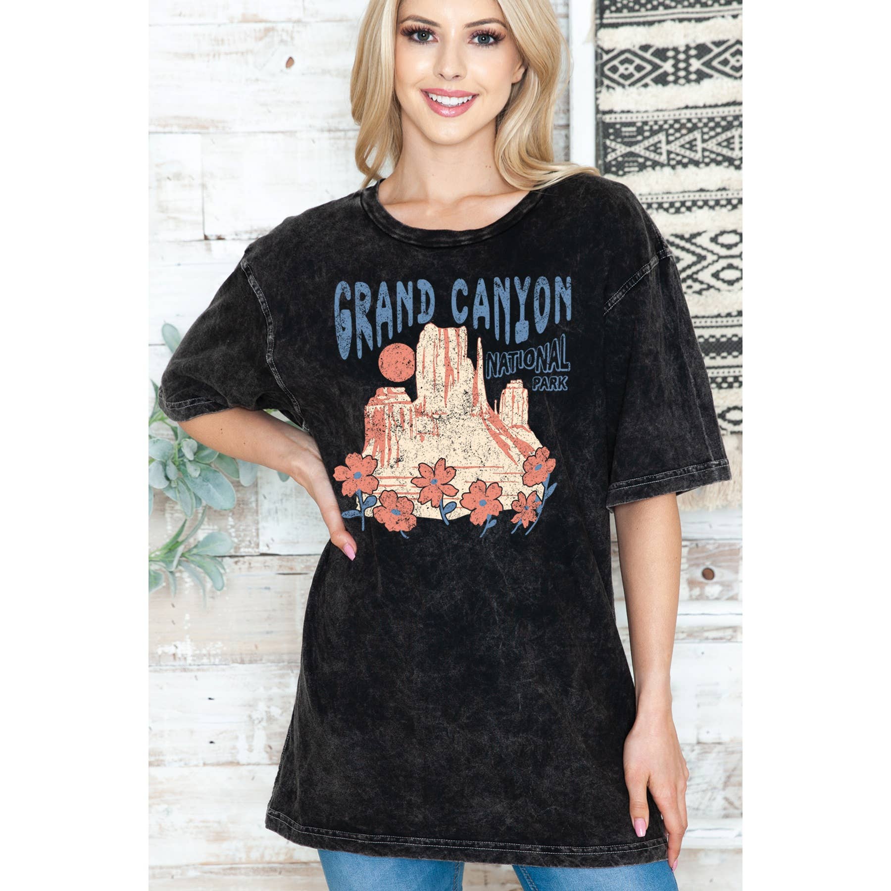 Grand Canyon - Unisex Oversized Mineral Wash