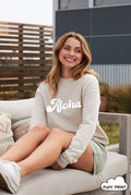 Aloha Puff Graphic Sweatshirt
