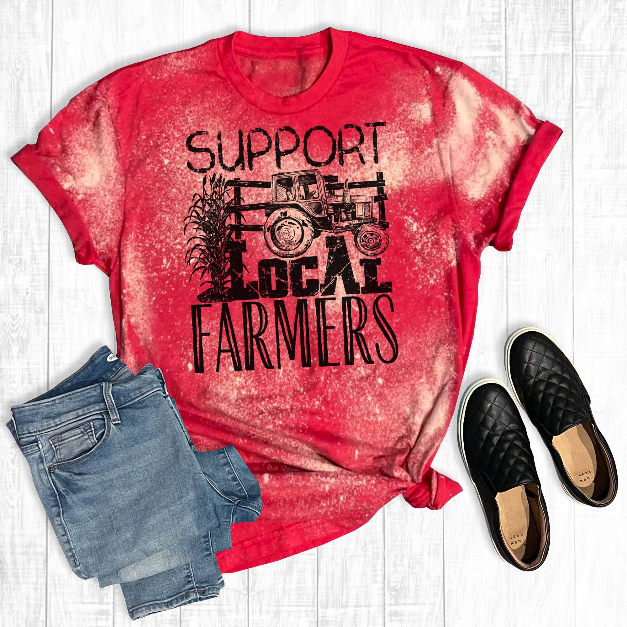 Distressed Support Local Farmers