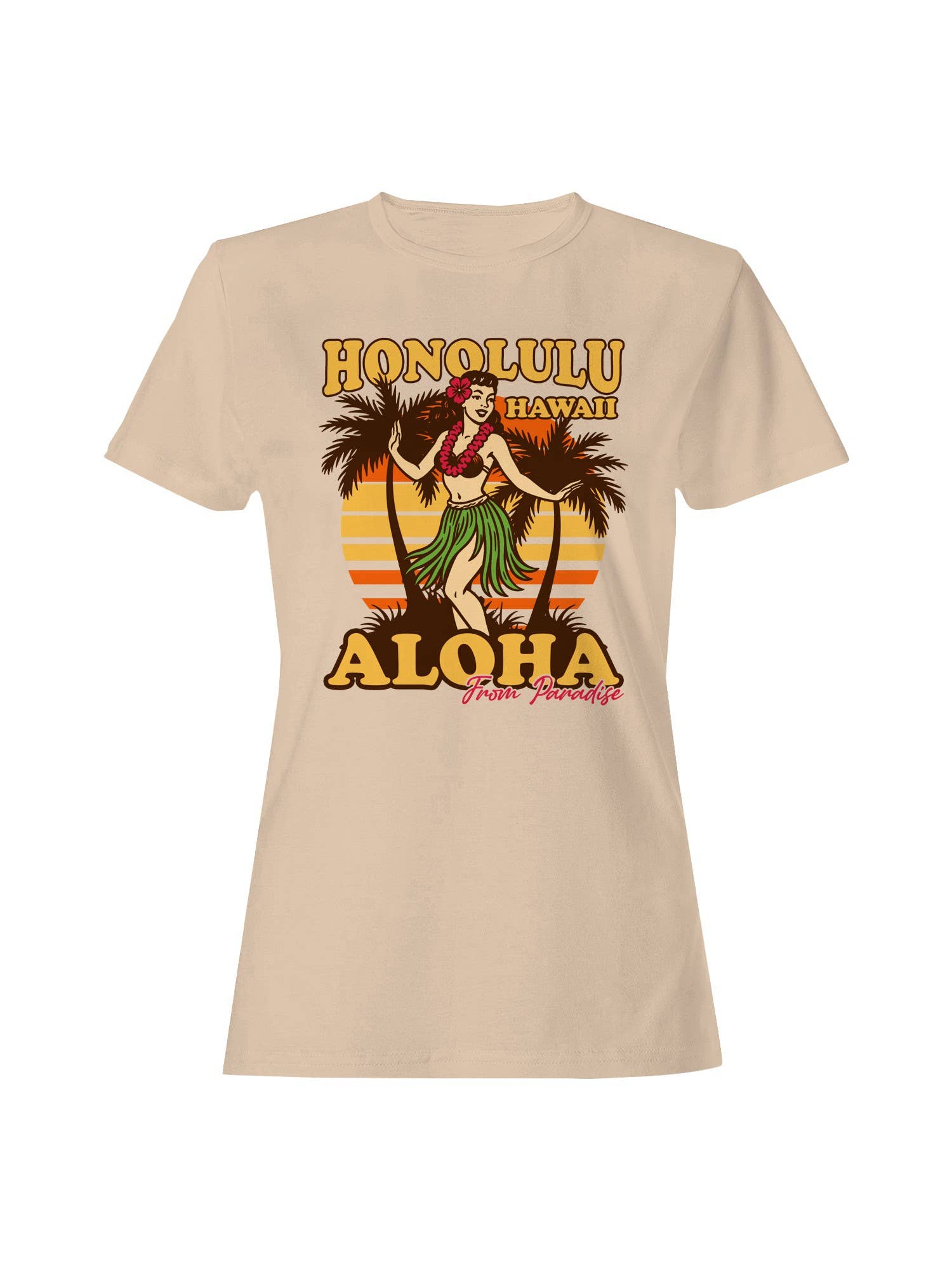 Aloha from Paradise – Honolulu Vibes Women's T-Shirt
