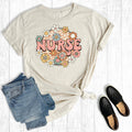 Retro Groovy Nurse Graphic Tee