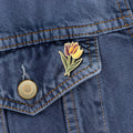 Tulip Flower Enamel Pin | Flower Lover Gift