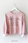 Women of the Bible Mid Graphic Sweatshirt