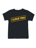 Retro Tape "I Love You" Design Youth's T-Shirt