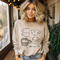 Coffee Lover Club Crew Neck Sweatshirt