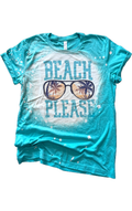 Beach Please Bleached Tee