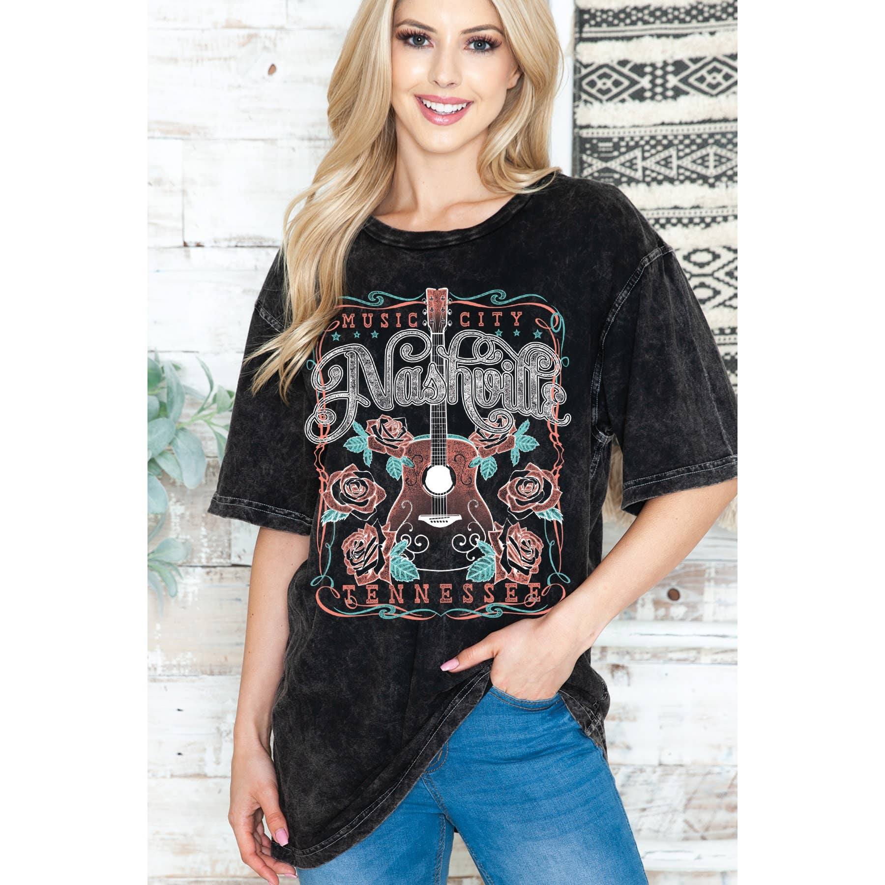 Nashville - Unisex Oversized Mineral Wash