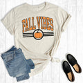 Retro Collegiate Fall Vibes Graphic Tee