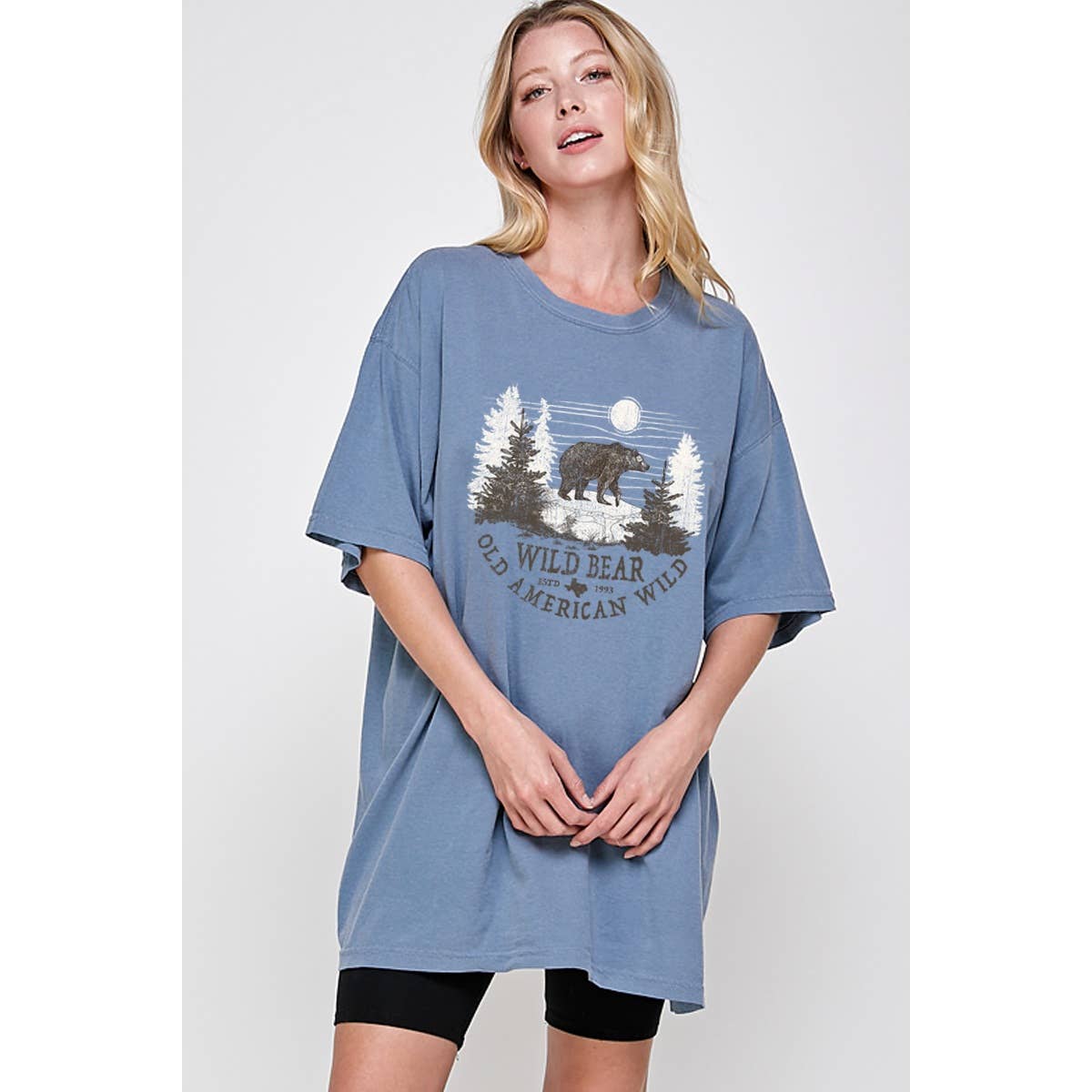 American Wild  Vintage Oversized Tee