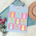 Checker Bow Peeps Tee