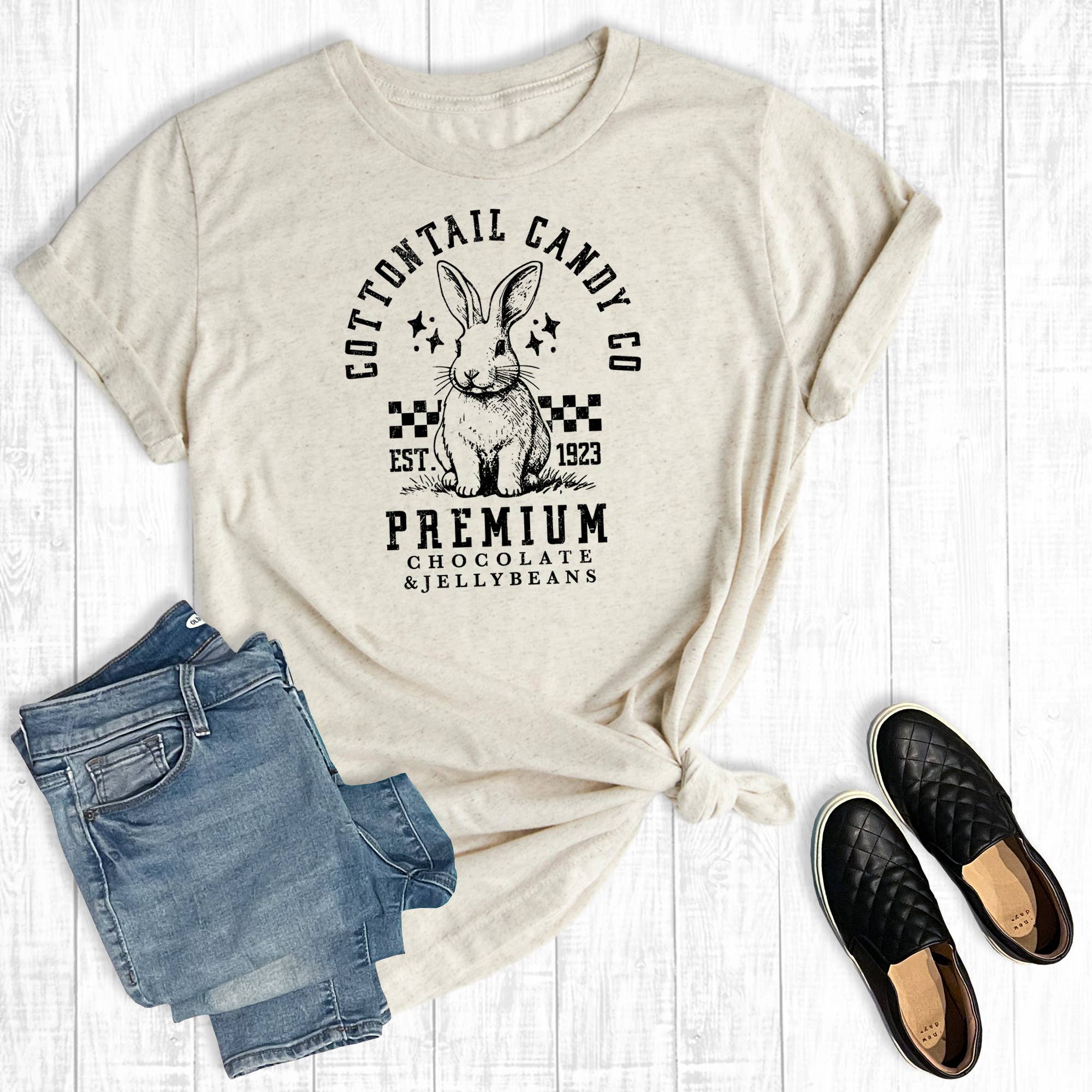 Easter Bunny Premium Candy Graphic Tee