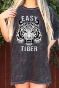 Easy Tiger Oversize Mineral Graphic Tshirt