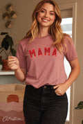 Mama Foil  Graphic T-Shirt
