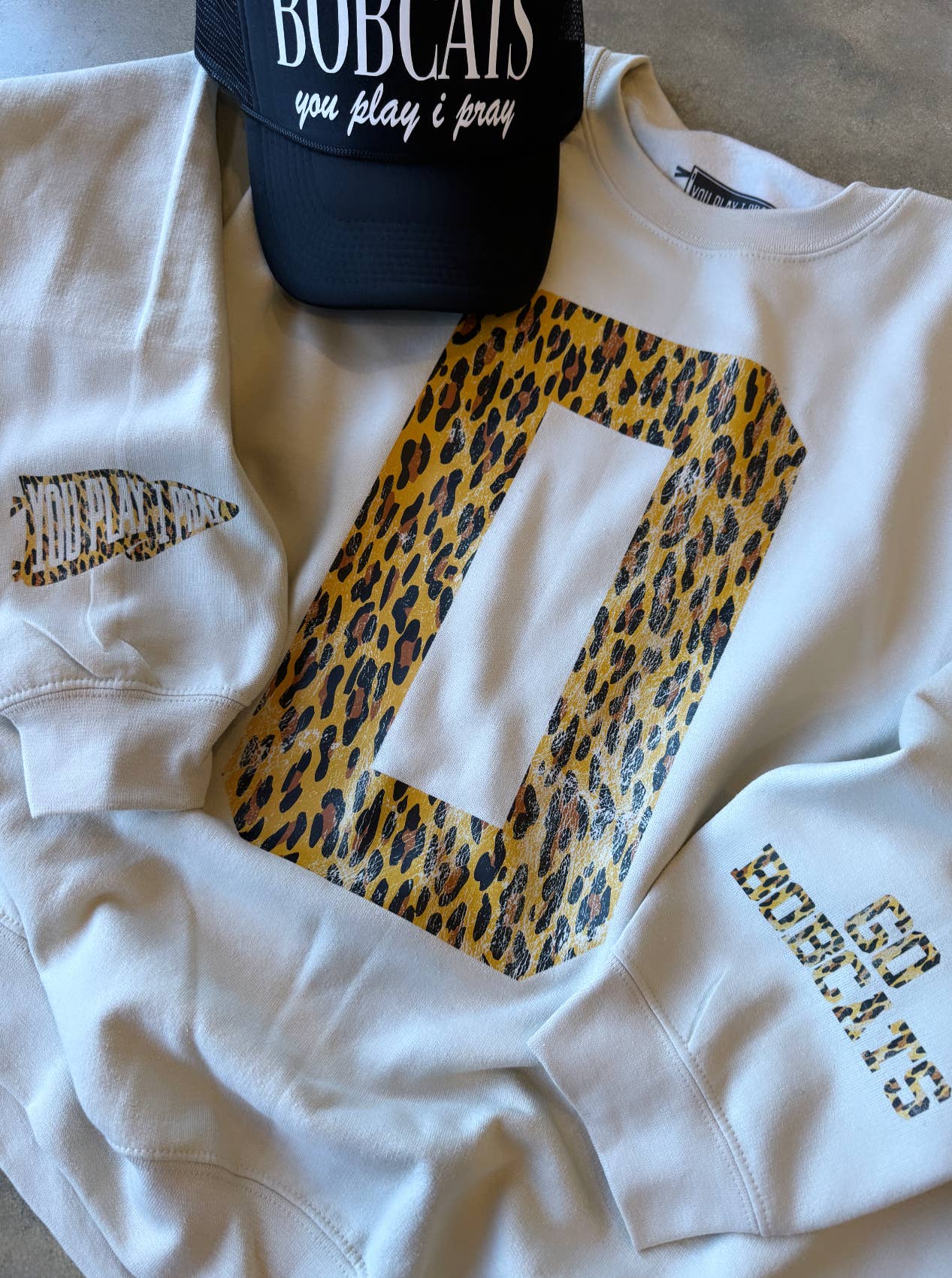 Custom #1 Fan™ Leopard | Gameday | Graphic Tee