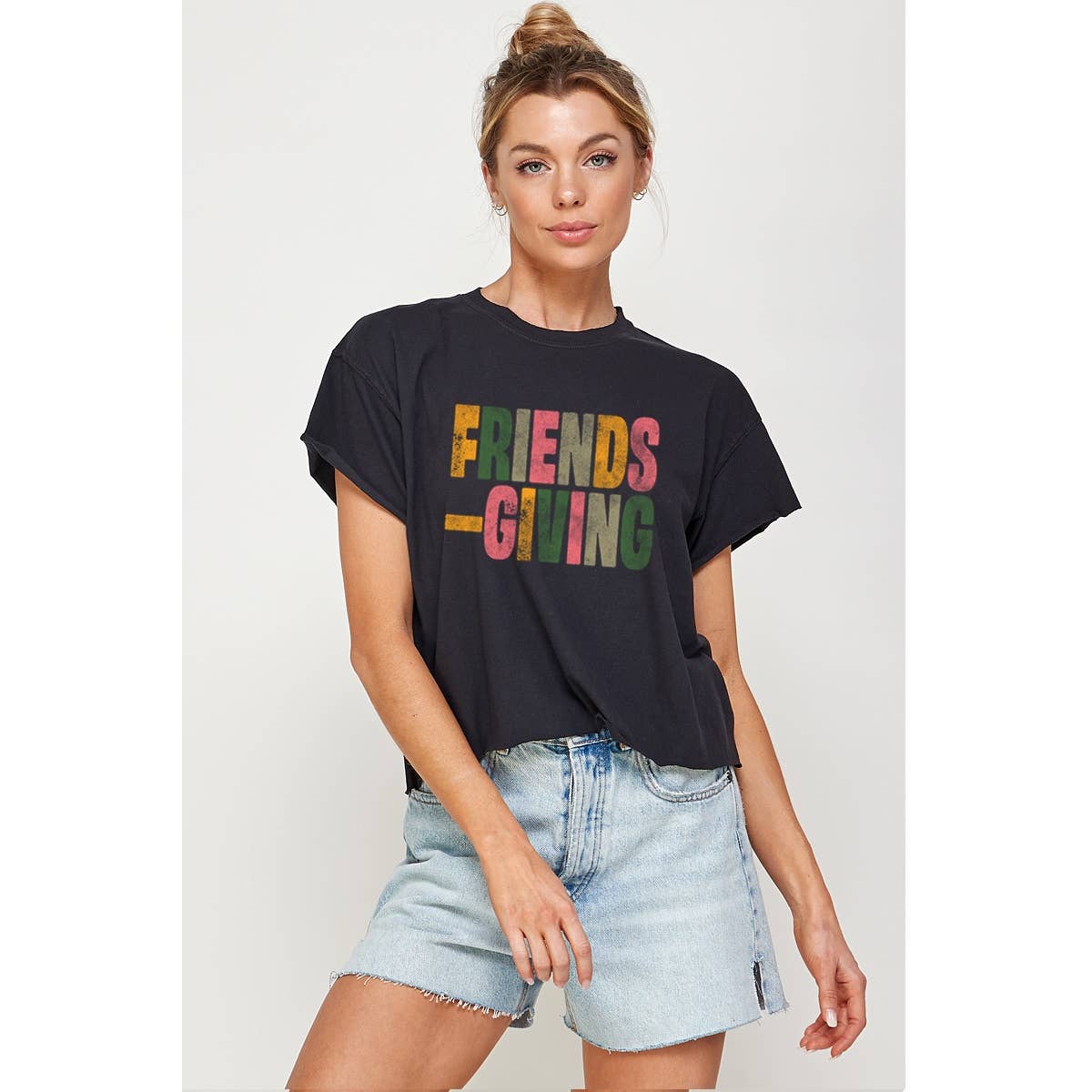 Friends Giving Vintage  Graphic Tee