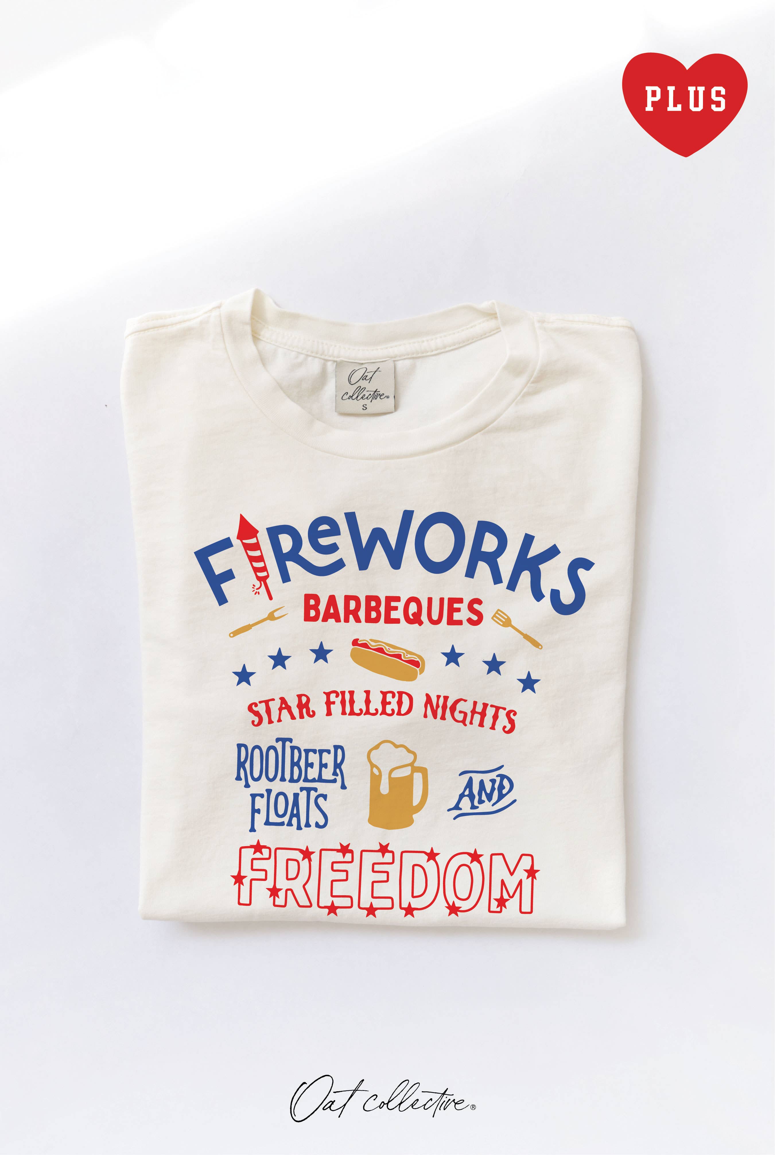 Fireworks Barbeques Plus Mineral Graphic Top